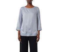 Comma Damen Bluse aus Viskose mit 3/4-ärmeln und Schlitzdetails Bluse (1er Pack)