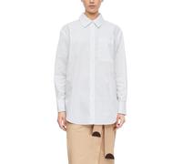 Comma Popeline-Hemdbluse im Relaxed Fit