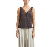 COMMA Damen Bluse - V-Ausschnitt mit Spitze