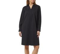 comma - Elegantes Businesskleid mit Hemdkragen blau - Gr. - 46