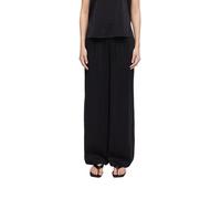 comma - Marlenehose mit weitem Bein schwarz - Gr. - 40
