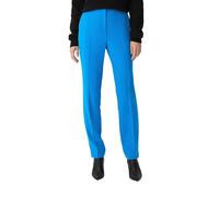 Comma Damen Hose Regular: Crêpe-Hose mit Bügelfalten