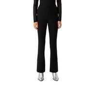 Comma Damen Hose Slim: Hose mit Flared Leg