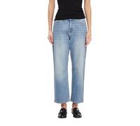 Comma Jeans-Hose – Verkürzte Jeans mit geradem Bein, Blau, Größe 36