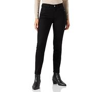 comma - 7/8-Jeans mit Ziersteinen - Farbe - schwarz - Größe - 36/REG