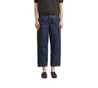 Comma Jeanshose Straight Fit mit Knopfverschluss Jeansblau Größe 38