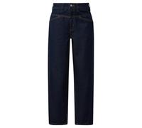 COMMA Straight Fit Jeans mit Knopfverschluss in Jeansblau, Größe 42