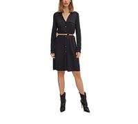 comma Damen kurz Kleid, 9999 Black, 42