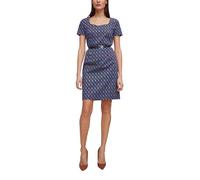 Comma Damen Lässiges Business-Kleid