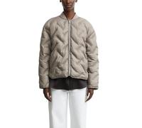 COMMA Damen Outdoor-Jacke - Boyfriend Fit, Steppung, Collegekragen