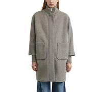 COMMA Damen Outdoor-Mantel - Cape-Form, Loose Fit, Stehkragen