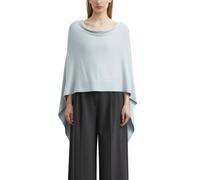 COMMA Relaxed Fit Poncho aus Viskose-Mix in Strick-Optik in Hellblau, Größe $listsize[$i].replace('"','"')