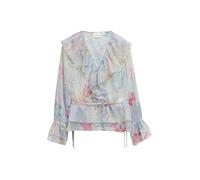 comma - Bluse blau|mehrfarbig - Gr. - 36