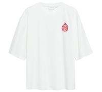 Comma Damen Shirt 2181603 01D4 weiß XL
