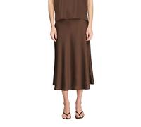 Comma Damen Skirt 2179792 8943 Dunkelbraun 42
