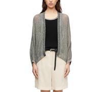 comma - Strickjacke beige|grau - Gr. - S