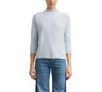 COMMA Regular Fit Pullover aus Viskose-Mix in Hellblau, Größe 40