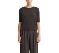 COMMA Damen Strickpullover - Regular Fit, Rundhalsausschnitt, Kurzarm
