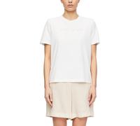 Comma Damen T-Shirt aus Jersey - Regular Fit, Rundhalsausschnitt, Frontprint mit Artwork