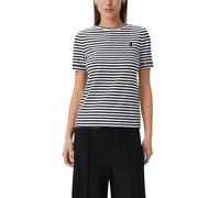 comma casual identity - T-Shirt schwarz - Gr. - 42