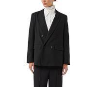 Doppelreihiger Oversize Blazer schwarz 40