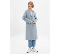 comma Doubleface-Jacke mit Wollanteil Damen hellblau, L