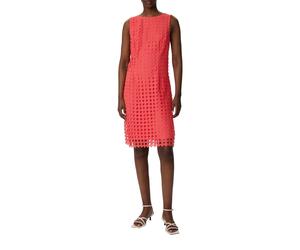 Comma Dresses Coral Pink Größe: 40 | Midikleider Outlet | Damen | Orange