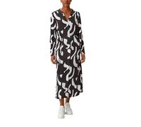 Comma Dresses Grey/black Größe: 34 | Midikleider Outlet | Damen | Grau