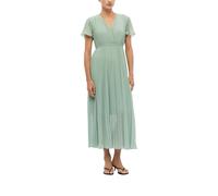Plissiertes Kleid in Midilänge grün 38