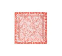 Edles Seidentuch mit Print pink ONESIZE