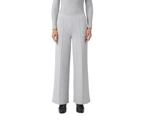 Comma Elastische Wide-Leg-Hose aus Jersey mit Biesendetail