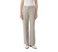 LIEBESKIND BERLIN Stoffhose mit Bügelfalten und Gesäßtaschen in Offwhite, Größe 42