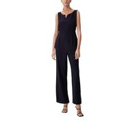 COMMA Eleganter Jumpsuit mit Piquéstruktur
