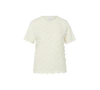 Fabricmix-Shirt mit Effektgarn 38 creme 2176574.0403.38