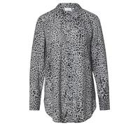 comma - Bluse schwarz|grau - Gr. - 42