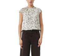 COMMA Feine Longbluse mit Animalprint