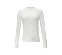 Comma Feiner Strickpullover mit Zierknöpfen am Ärmel