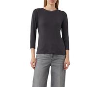 Comma Feines Jerseyshirt mit Glitzer-Detail am Ausschnitt