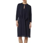 Comma Feinstrick-Cardigan mit Ajour-Detail Blau Größe L