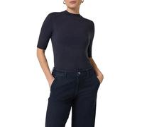 Kurzarmpullover COMMA Gr. 42, blau (navy) Damen Pullover (95012827-42) navy