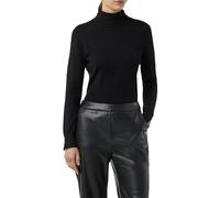 Comma Feinstrickpullover mit Rollkragen und Schlitz am Ärmel