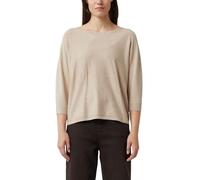 comma Strickpullover aus Viskose-Mix mit rückseitiger Schnürung in Beige, Größe 40
