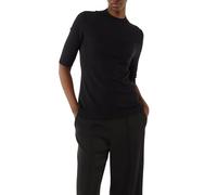 Comma Feinstrickpullover mit Stehkragen Damen Schwarz Gr. 34