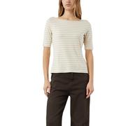 Comma Feminines Streifenshirt aus Viskosejersey