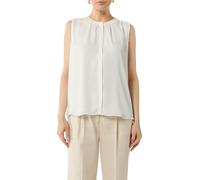 COMMA Fließende Chiffonbluse mit Knopfleiste