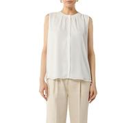 Comma Fließende Chiffonbluse mit Knopfleiste