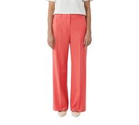 Comma Hose 4511-42 Damen Fließende Marlenehose mit weitem Bein Koralle Größe 42