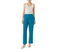 Comma Fließende Wide-Leg-Hose mit Bügelfalten