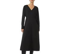 Comma Fließendes Crepe-Kleid mit Fledermausarm