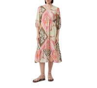 COMMA Fließendes Kleid aus Viskosemix mit Unterkleid
